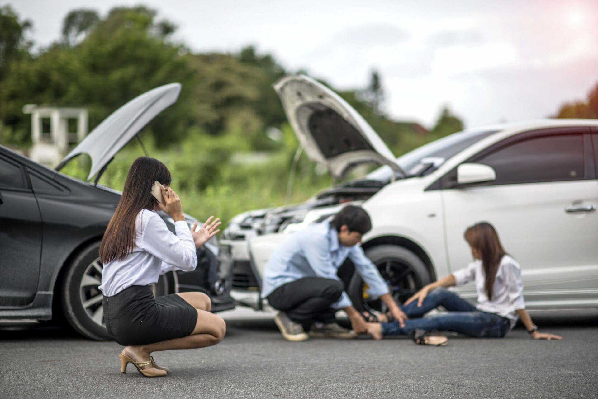 lesiones de columna tras accidente de tráfico