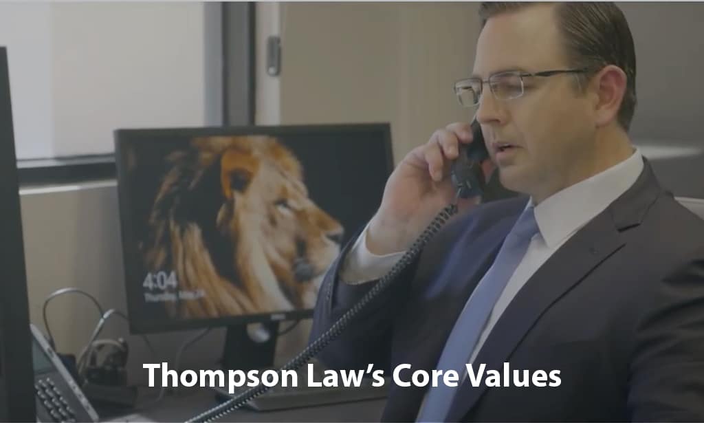 Valores fundamentales de la ley de Thompson