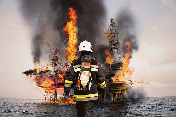 Accidentes y lesiones en campos petroleros
