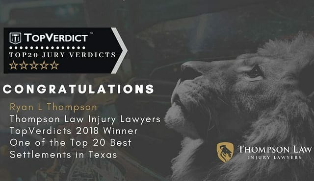 Ryan Thompson ha sido incluido en la lista de los 20 mejores acuerdos de TopVerdict