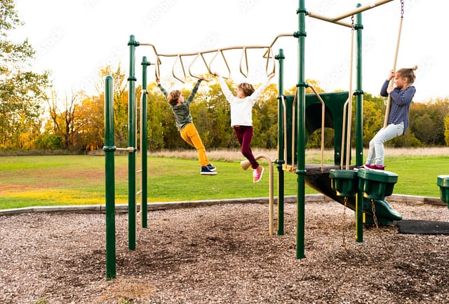 Who is liable if my child is injured on a playground accident involving unsafe equipment and negligence.
